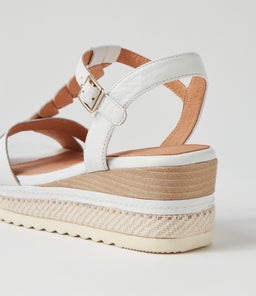 DEENA SU WHITE LEATHER