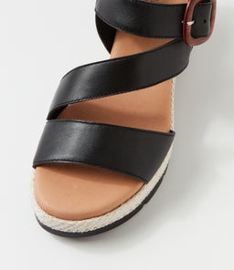 JENNIS SU BLACK LEATHER