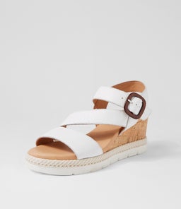 JENNIS SU WHITE LEATHER