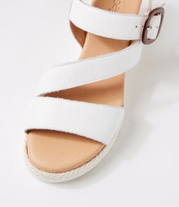 JENNIS SU WHITE LEATHER