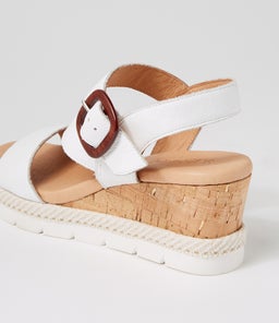 JENNIS SU WHITE LEATHER