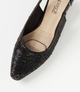 LOOLOO SU BLACK BLACK JEWELS LEATHER
