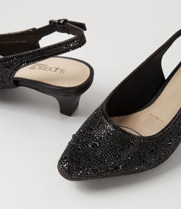 LOOLOO SU BLACK BLACK JEWELS LEATHER