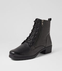 CASH SU BLACK LEATHER
