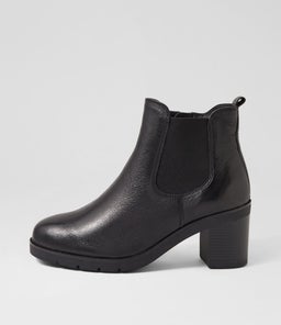 AMIEE SU BLACK LEATHER