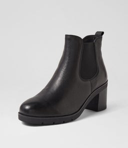 AMIEE SU BLACK LEATHER