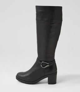 ABBI SU BLACK LEATHER