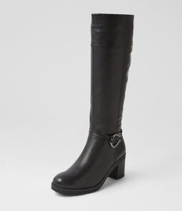 ABBI SU BLACK LEATHER