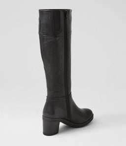ABBI SU BLACK LEATHER