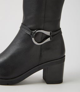 ABBI SU BLACK LEATHER