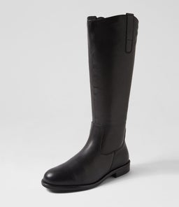 DANGER W SU BLACK LEATHER