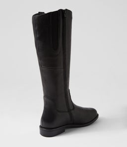 DANGER W SU BLACK LEATHER
