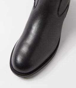 DANGER W SU BLACK LEATHER
