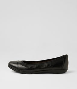 HALLIES SU BLACK LEATHER