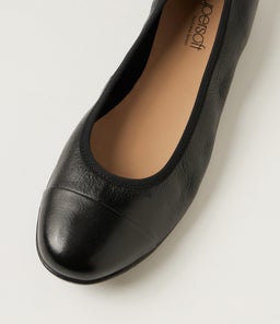 HALLIES SU BLACK LEATHER