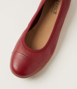 HALLIES SU CHERRY LEATHER