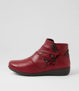 PARISA SU CHERRY BROWN LEATHER
