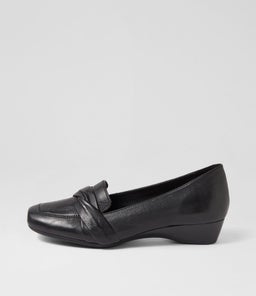 ROMEY SU BLACK LEATHER