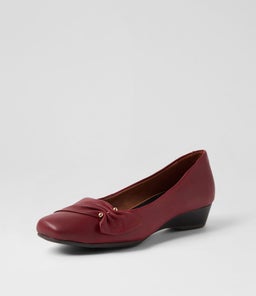 REVERSE SU CHERRY LEATHER