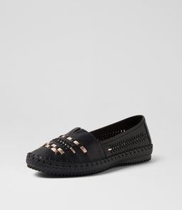 WANDIES SU BLACK ROSE GOLD LEATHER