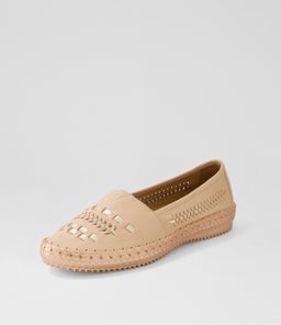 WANDIES SU DK NUDE ROSE GOLD LEATHER