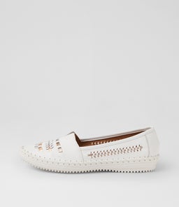 WANDIES SU WHITE MULTI LEATHER