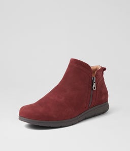 DAISSI SU BURGUNDY NUBUCK