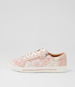 Evone Pink Flower Multi Sneakers Evone Pink Flower Multi Sneakers