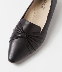 COLLISON SU BLACK LEATHER