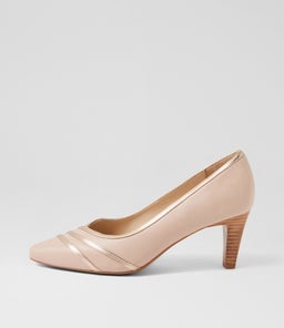 MONIA SU NUDE SOFT GOLD LEATHER