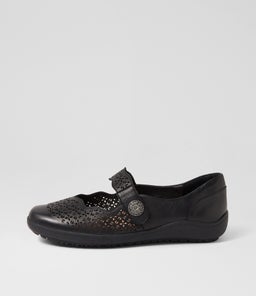 ROSEZ SU BLACK LEATHER