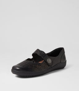 ROSEZ SU BLACK LEATHER