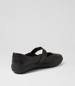 ROSEZ SU BLACK LEATHER