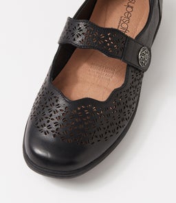 ROSEZ SU BLACK LEATHER