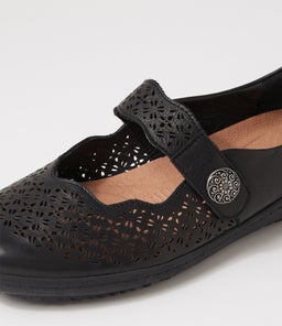 ROSEZ SU BLACK LEATHER