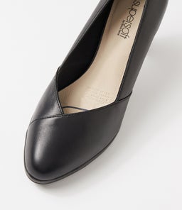 SAMMII SU BLACK BLACK HEEL LEATHER
