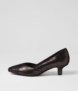 TARISON SU BLACK METALLIC SUEDE