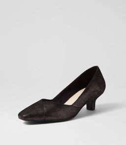 TARISON SU BLACK METALLIC SUEDE