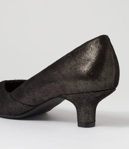 TARISON SU BLACK METALLIC SUEDE