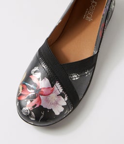 FOCUSS SU BLACK POISY LEATHER