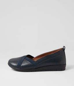 FOCUSS SU NAVY LEATHER