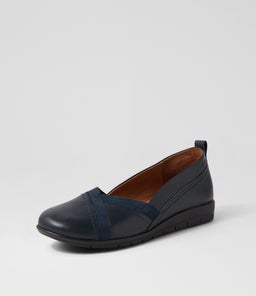 FOCUSS SU NAVY LEATHER
