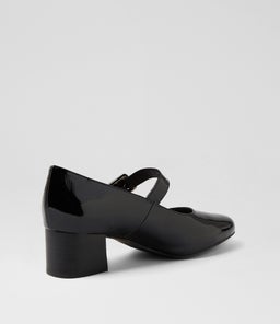 BETHANYS SU BLACK CRINKLE PATENT