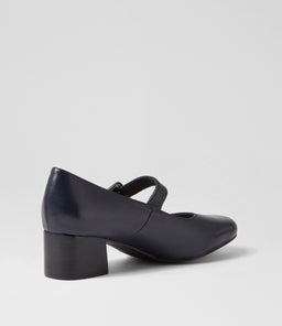 BETHANYS SU NAVY LEATHER