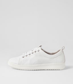 ZAZAS SU WHITE WHITE LEATHER