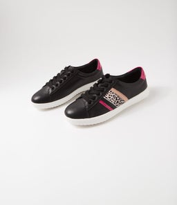 ZINI SU BLACK LEOPARD MULTI