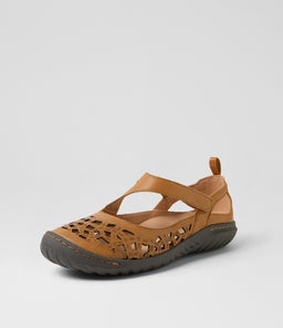 TEASI SU TAN DK BROWN SOLE LEATHER