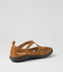 TEASI SU TAN DK BROWN SOLE LEATHER