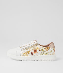Lillyz White Butterfly Mix Multi Sneakers Lillyz White Butterfly Mix Multi Sneakers