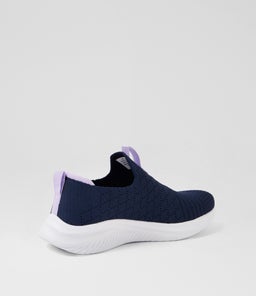 BETHIE SU NAVY PURPLE KNIT